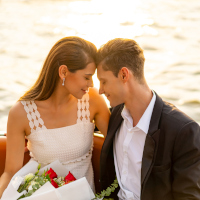 Sunset romance at Cinque Terre: a private boat tour with aperitif onboard