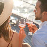 An exclusive romantic sunset cruise on Lake Orta