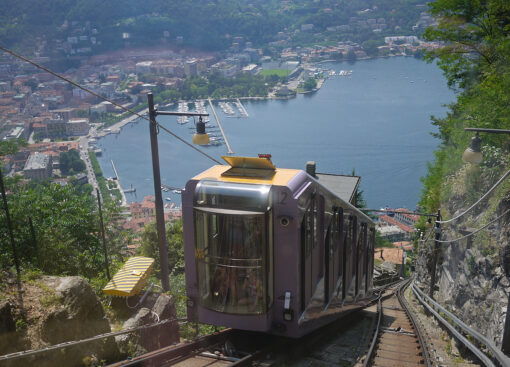 Brunate and Como private tour by cable car