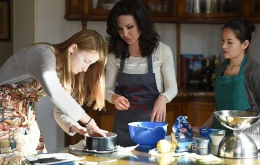 From a market to a table; a cooking class in Como