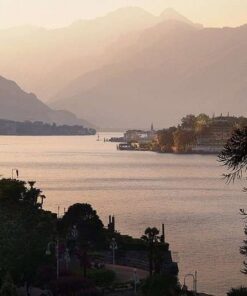 Isola Bella at sunset
