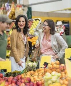 Market in Como before the cooking class