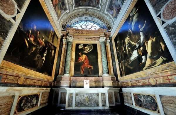 San Luigi dei Francesi, Caravaggio in Rome