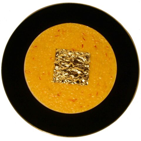 Risotto with saffron, Milan - food tour