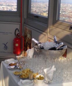 Parco Sempione with an aperitif on the top of the Milan Tour Eiffel