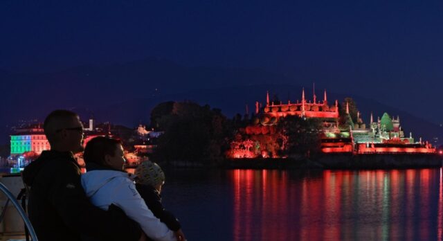 The Circle of Lights on Lake Maggiore - Xmas 2024