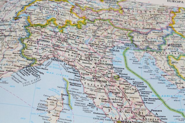 Map of Italy