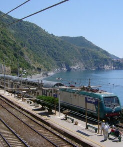Train on the 5 Terre