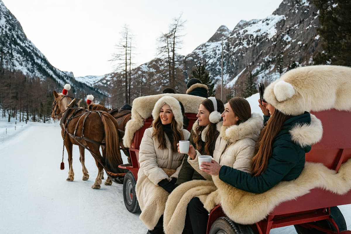 A Winter Dream AMONG ALPS - Bernina train