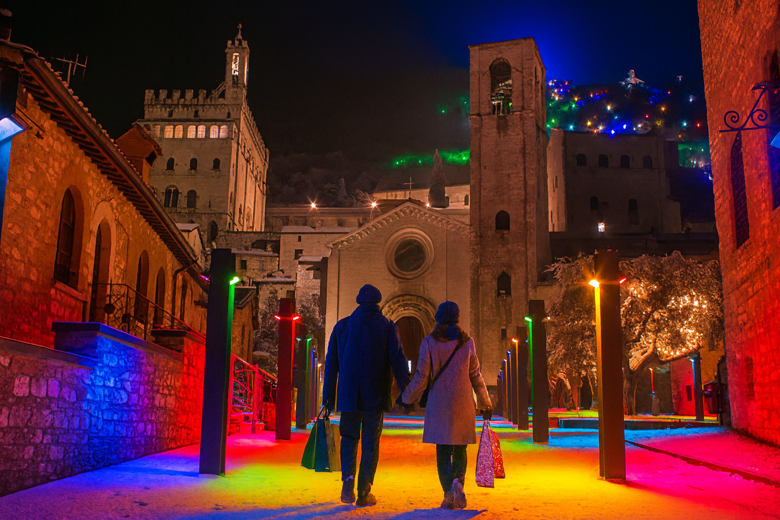Gubbio, Where Christmas Touches the Sky
