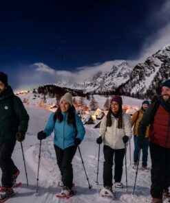 Snowshoeing and tasting in Alpe Devero