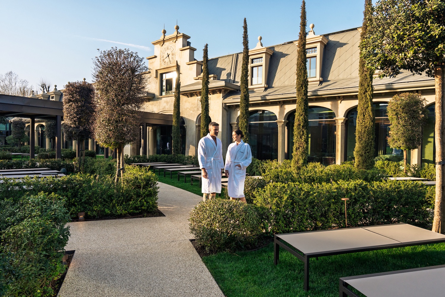 Spa aperitif in Milan for couple