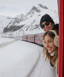 A Winter Dream AMONG ALPS - Bernina train