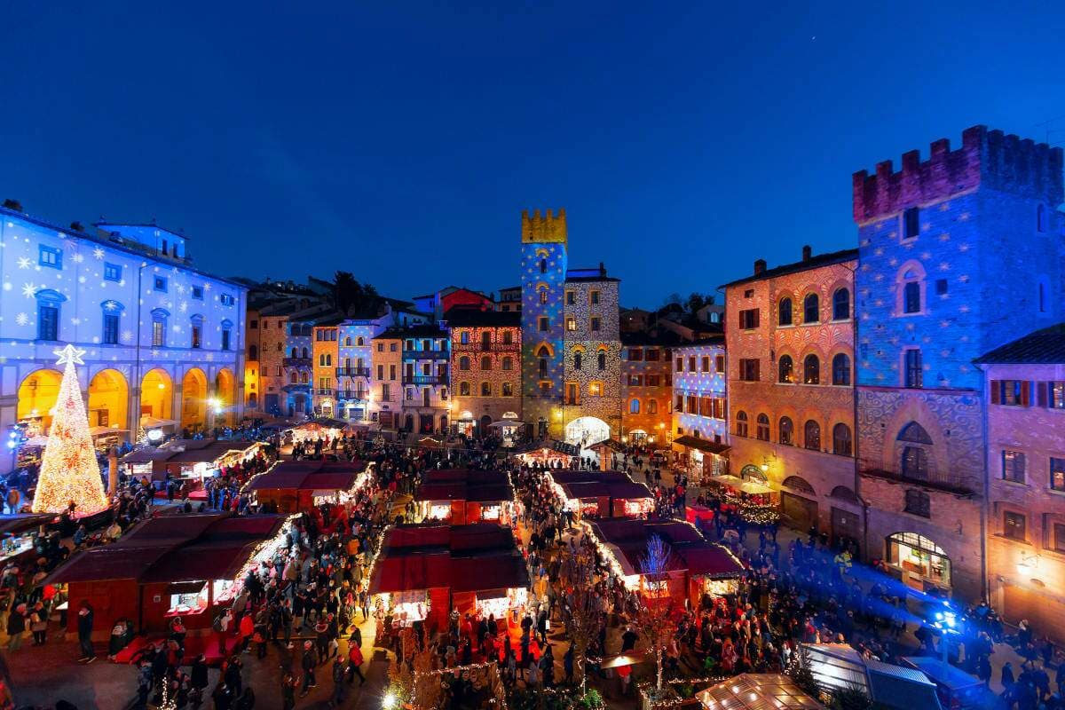 Arezzo in Lights: Art, History and xmas Market