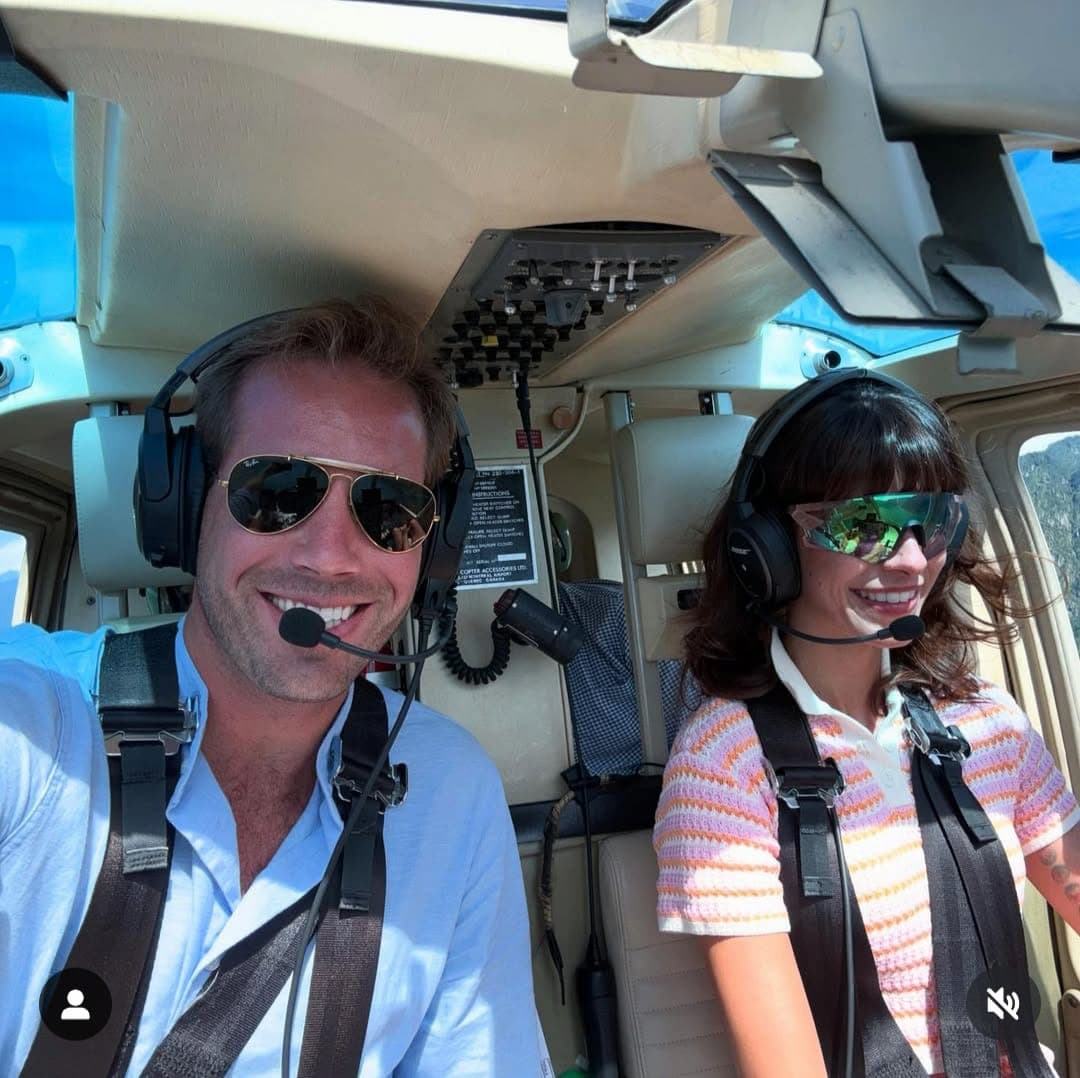 A FLIGHT BY HELICOPTER OVER LAKE MAGGIORE