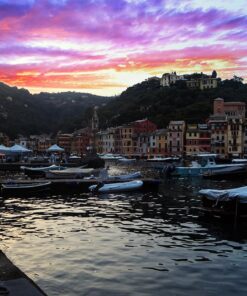 Sunset on Portofino